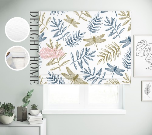 

Римская штора с фотопечатью 15-112 система Prestige I&H Блекаут Нова 110*170 см