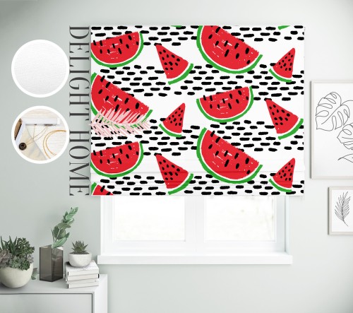 

Римская штора с фотопечатью 15-070 система Light I&H Блекаут Нова 200*170 см