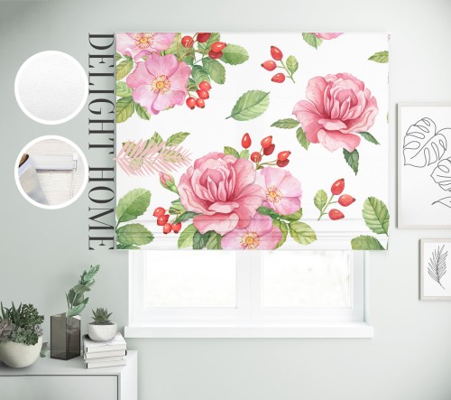 

Римская штора с фотопечатью 15-057 система Prestige I&H Блекаут Нова 220*170 см