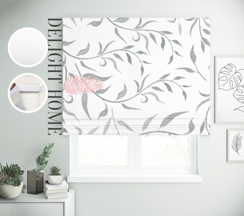 

Римская штора с фотопечатью 15-133 система Prestige I&H Джуси велюр 80*170 см