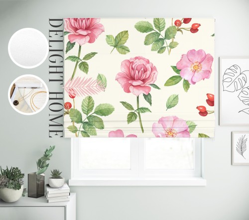 

Римская штора с фотопечатью 15-052 система Light I&H Блекаут Нова 200*170 см