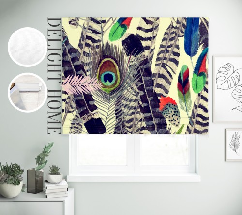 

Римская штора с фотопечатью 15-020 система Prestige I&H Блекаут Нова 300*170 см