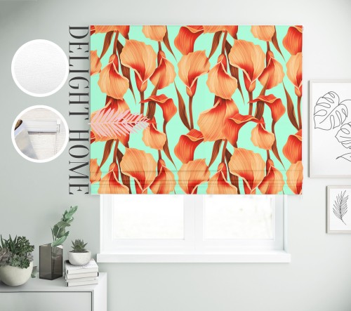 

Римская штора с фотопечатью 15-173 система Prestige I&H Блекаут Нова 300*170 см