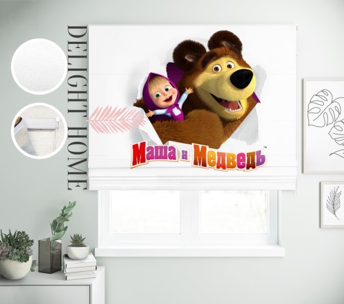 

Римская штора с фотопечатью 19-03-004 система Prestige I&H Блекаут Нова 290*170 см