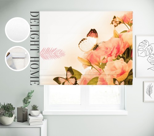 

Римская штора с фотопечатью 18-085 система Prestige I&H Блекаут Нова 220*170 см