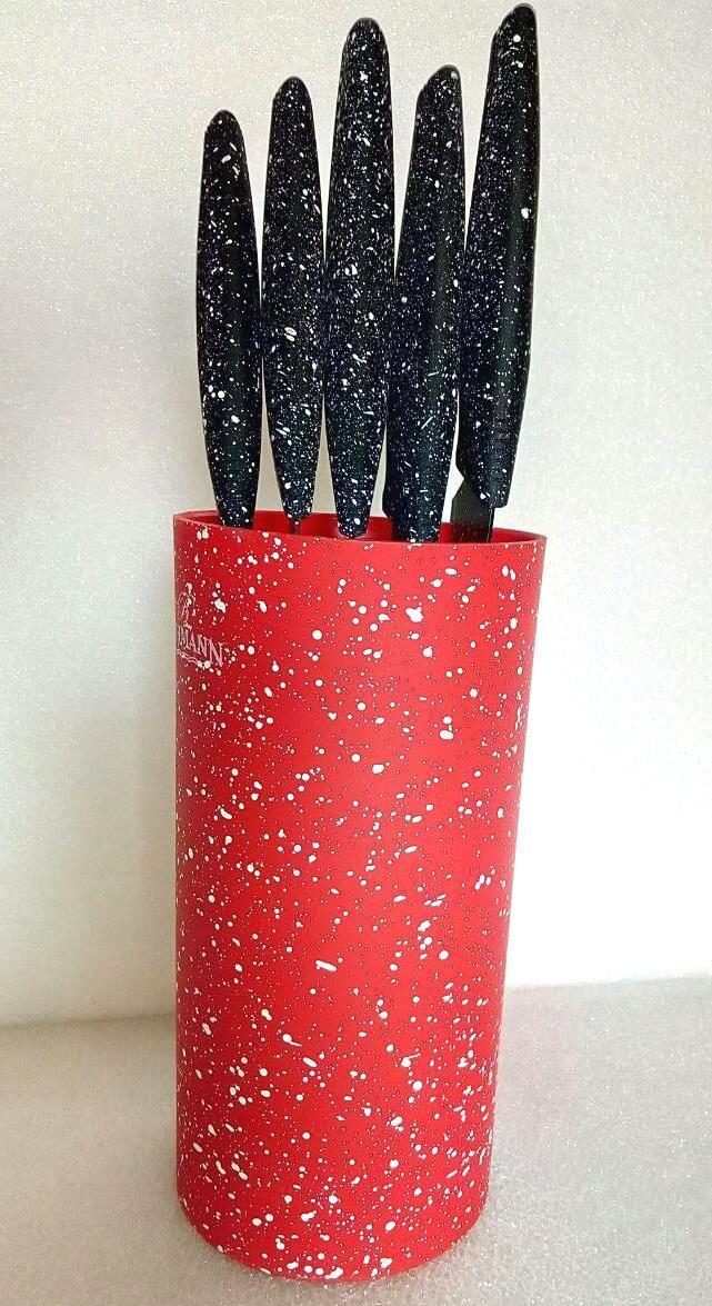 

Набор ножей Bohmann 6 предметов красный (BH-6165-RED)