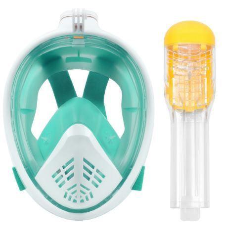 

Маска для плавания swiming mask L/XL 5460 бирюза