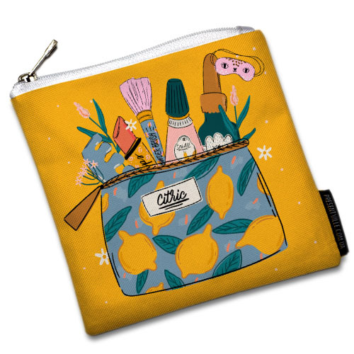 

Косметичка квадратная Basic Presentville Citric 16x16 см