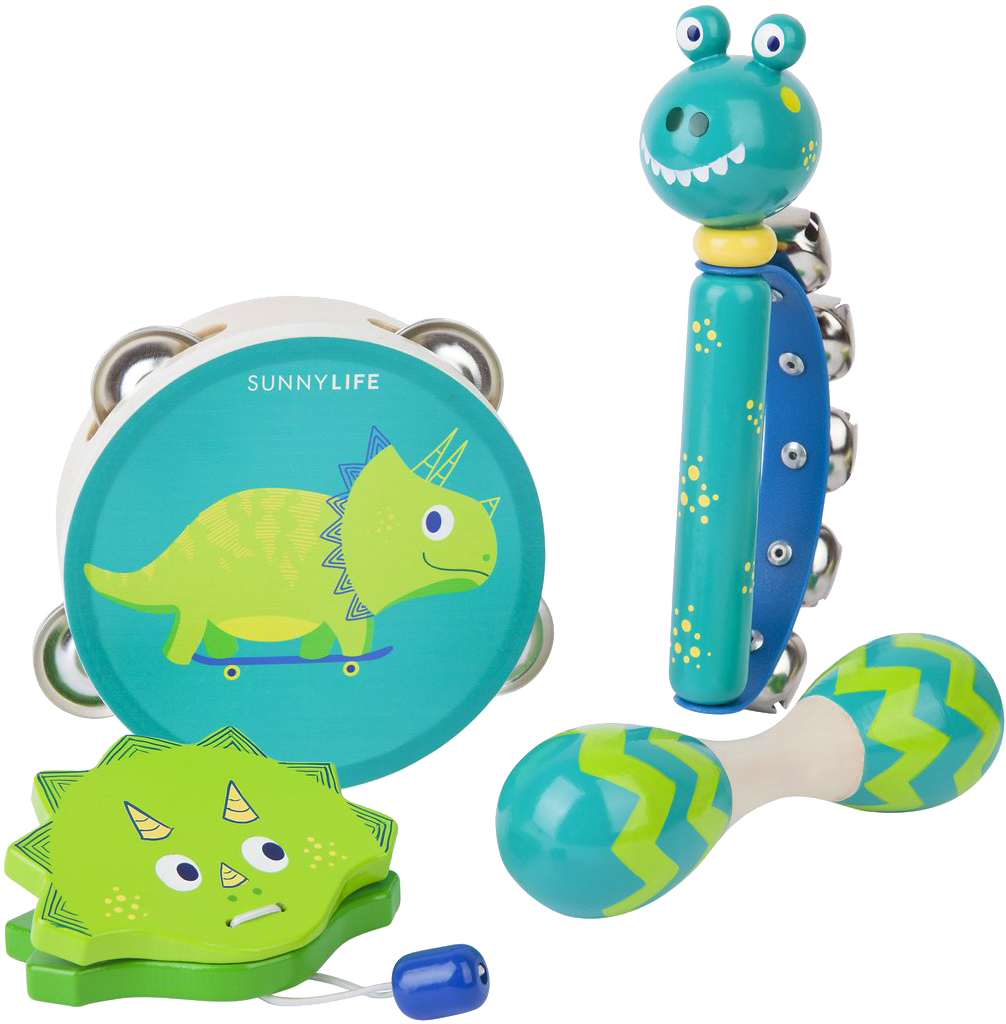 

Набор игрушечных музыкальных инструментов Sunny Life Dino (9339296050323)