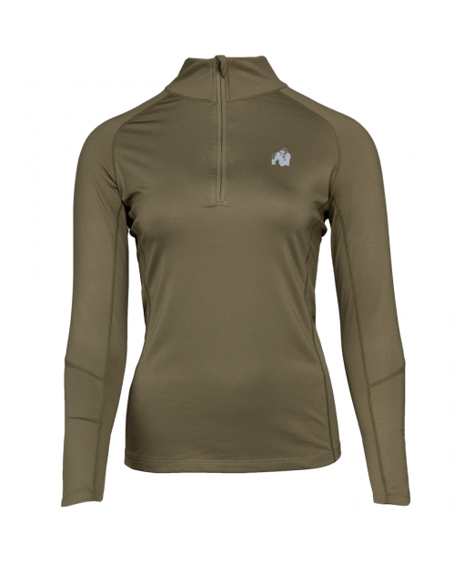 

Лонгслив Gorilla Wear Melissa Long Sleeve  Хакки/Зеленый, Лонгслив Gorilla Wear Melissa Long Sleeve S Хакки/Зеленый