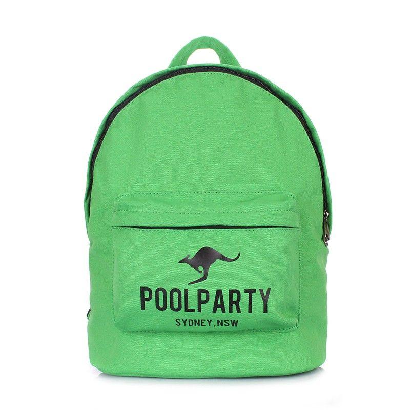 

Городской рюкзак POOLPARTY 17л (backpack-kangaroo-green)