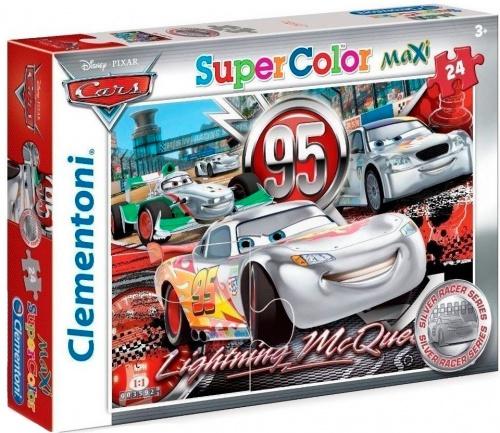 

Пазл Тачки Silver, 24 эл., Clementoni