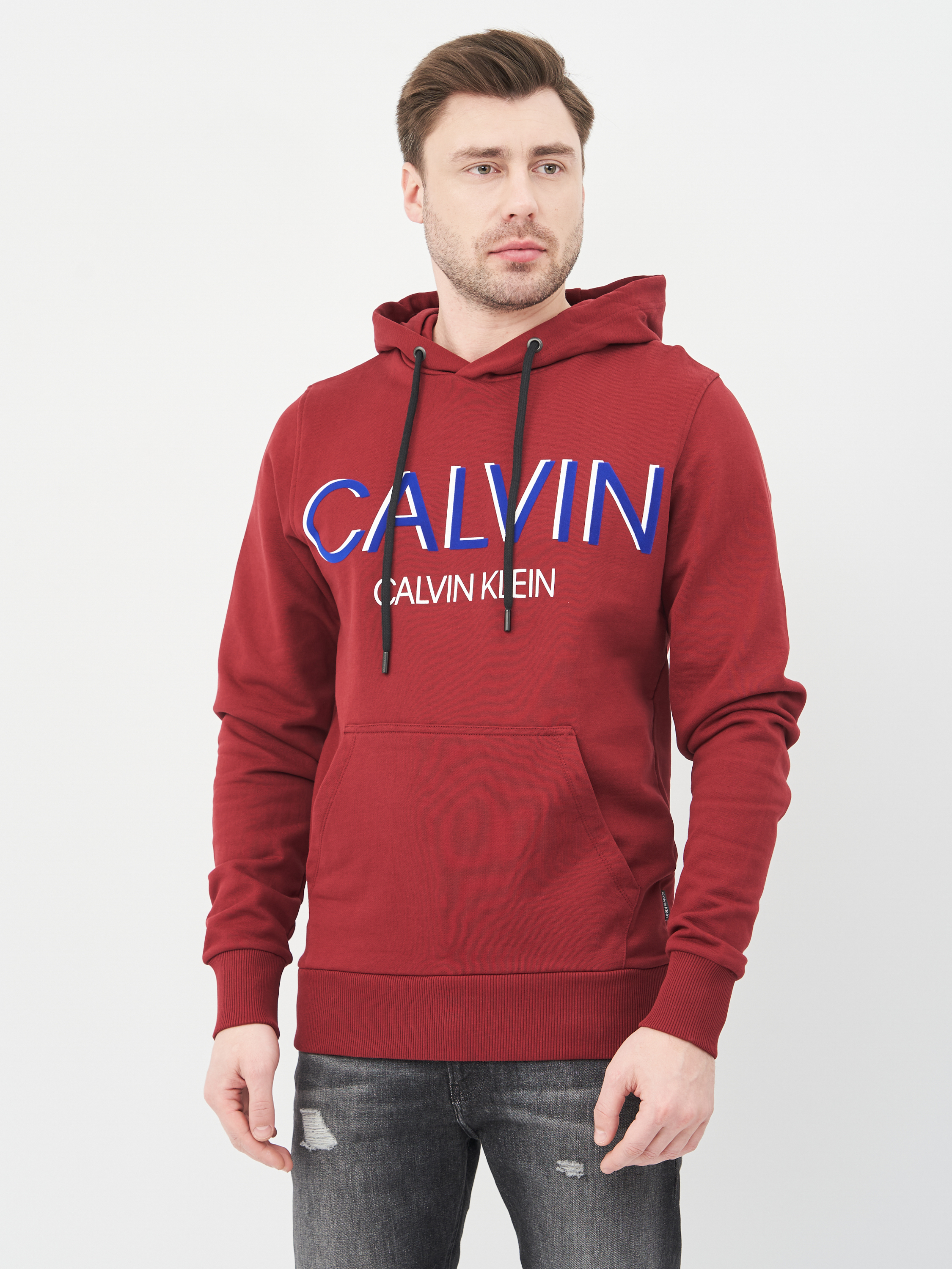 

Худи Calvin Klein Jeans 10480.2  (46) Бордовое, Худи Calvin Klein Jeans 10480.2 M (46) Бордовое