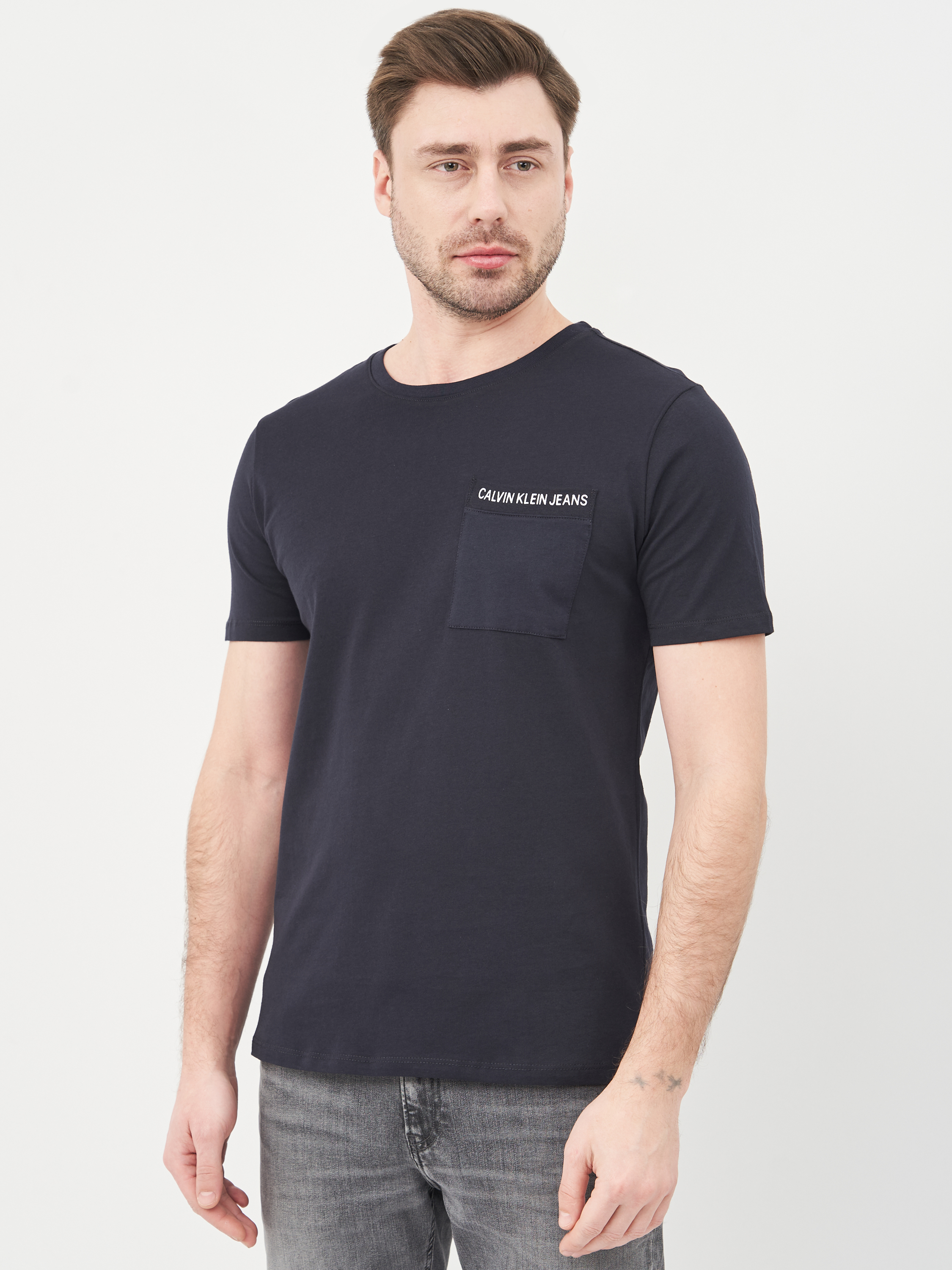 

Футболка Calvin Klein Jeans 10490.4  (52) Темно-синяя, Футболка Calvin Klein Jeans 10490.4 2XL (52) Темно-синяя