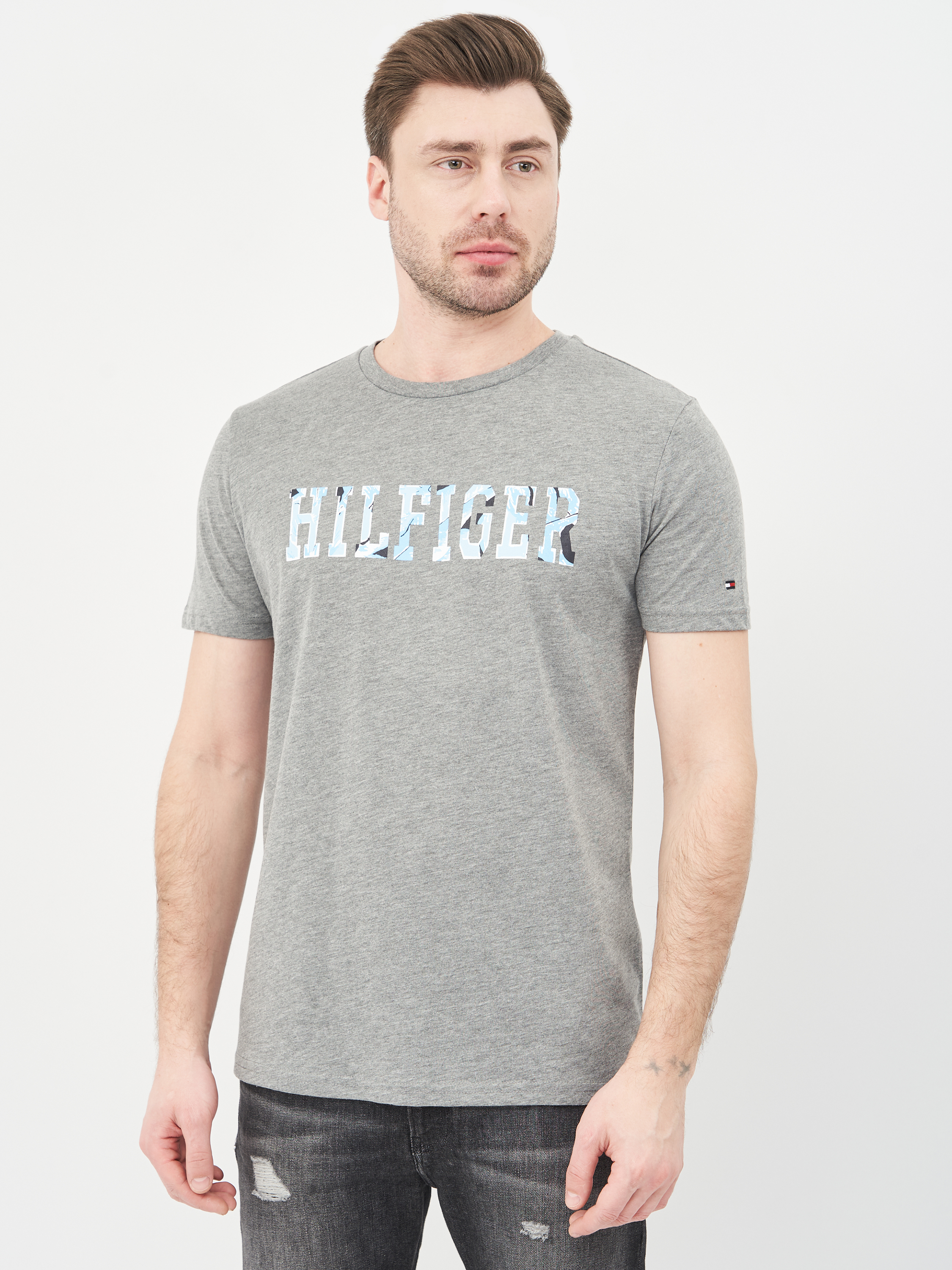 

Футболка Tommy Hilfiger 10494.3  (46) Серая, Футболка Tommy Hilfiger 10494.3 M (46) Серая