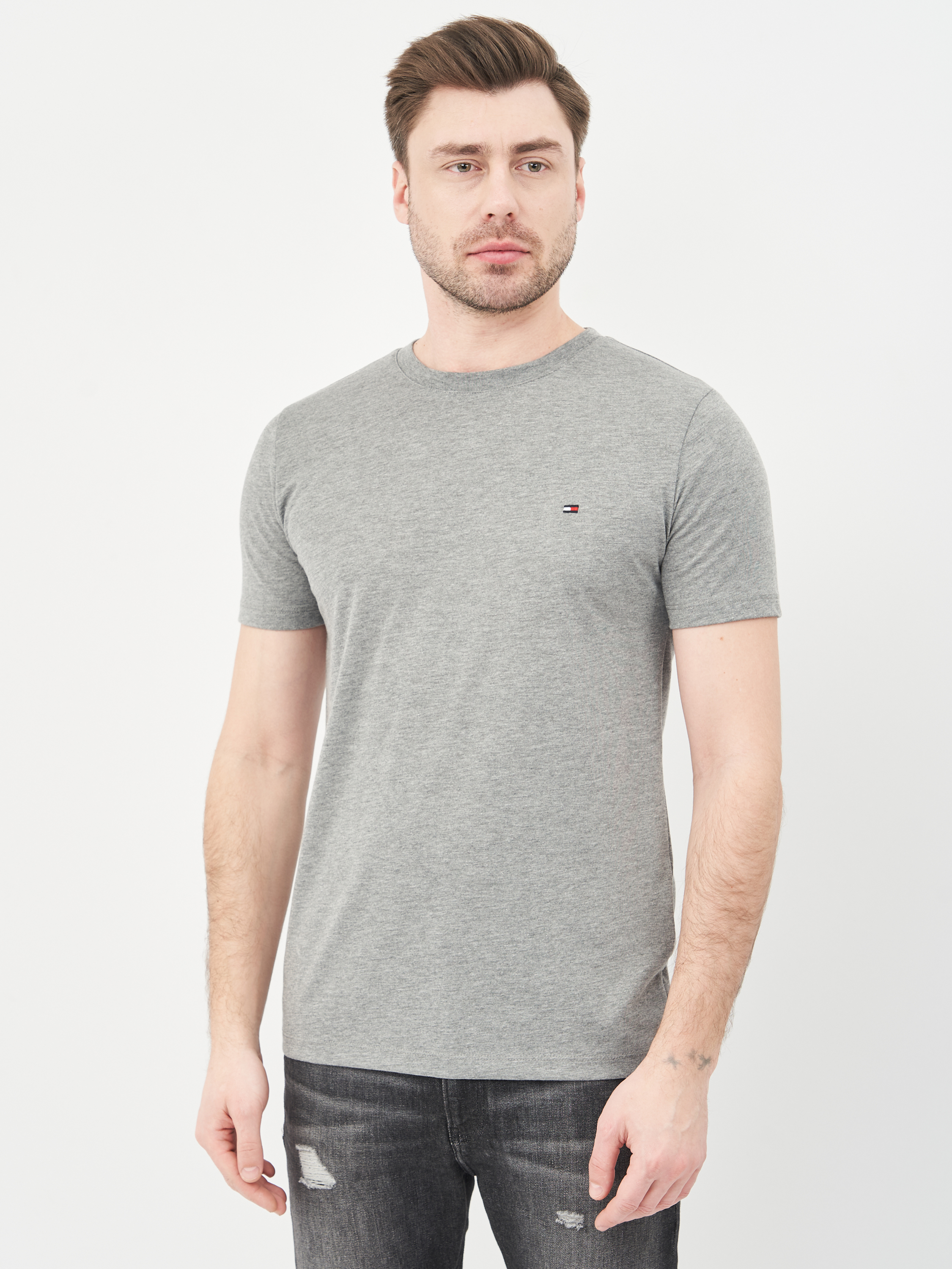 

Футболка Tommy Hilfiger 10508.3  (52) Серая, Футболка Tommy Hilfiger 10508.3 2XL (52) Серая