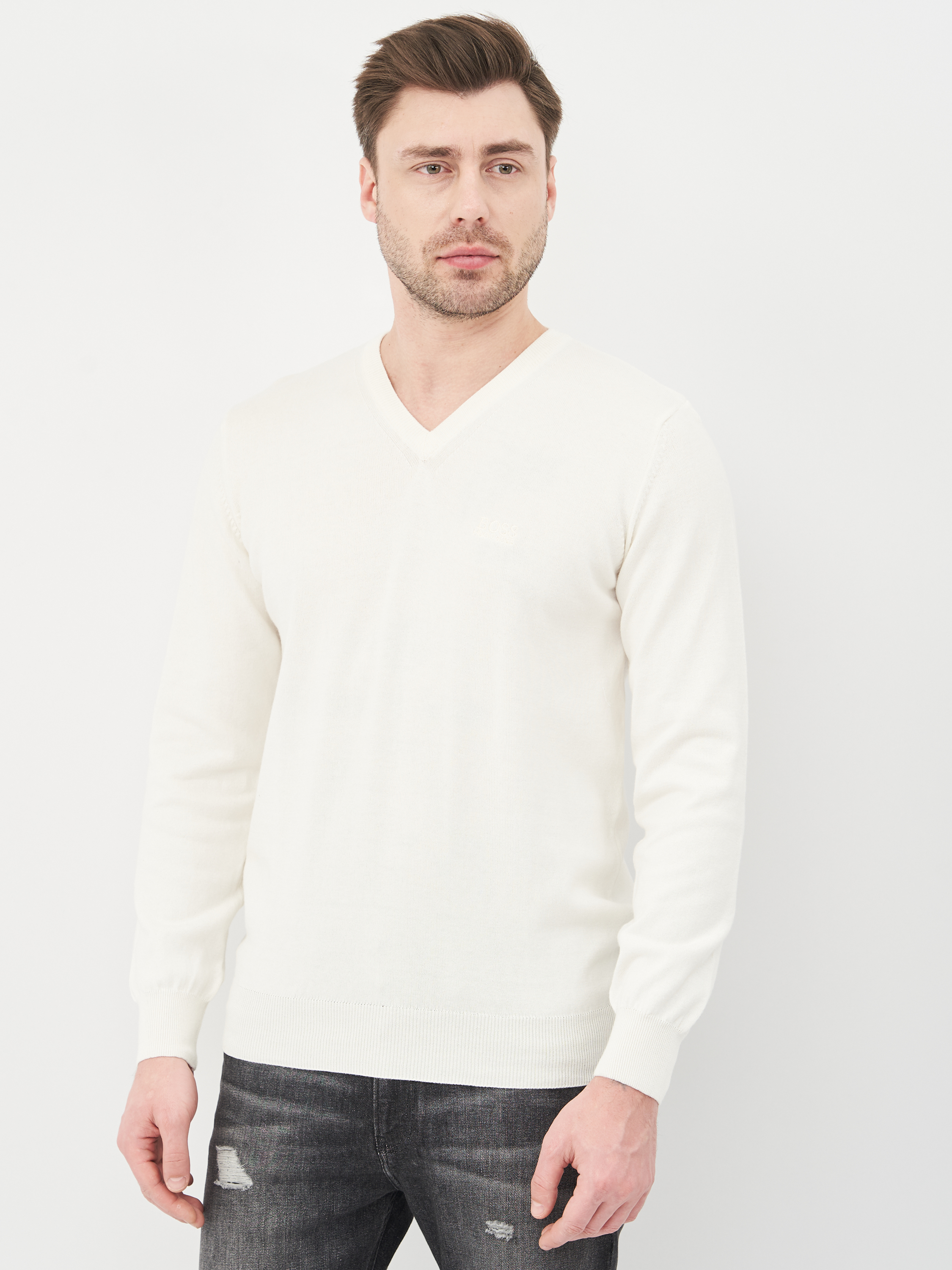

Пуловер Hugo Boss 9761.11 M (46) Белый