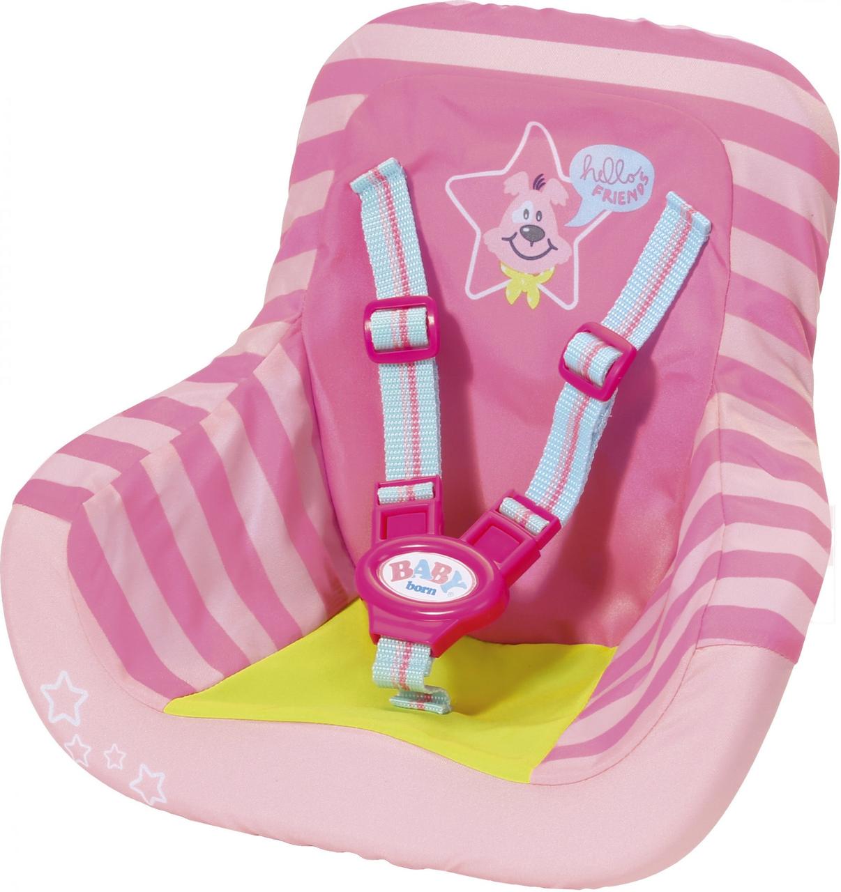 

Автомобильное сиденье для куклы Baby born Zapf Creation 824313 Розовый