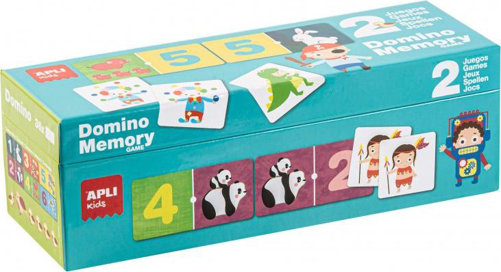 

Настольная игра ApliKids Домино и Память (8410782141167)