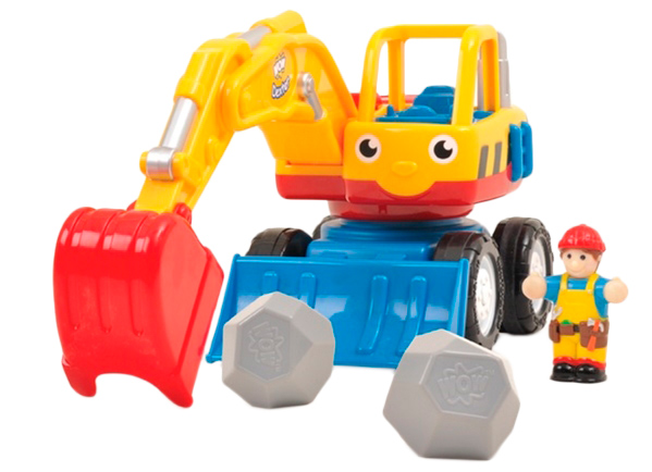 

Игрушка инерционная Wow Toys Экскаватор Декстер (1027)