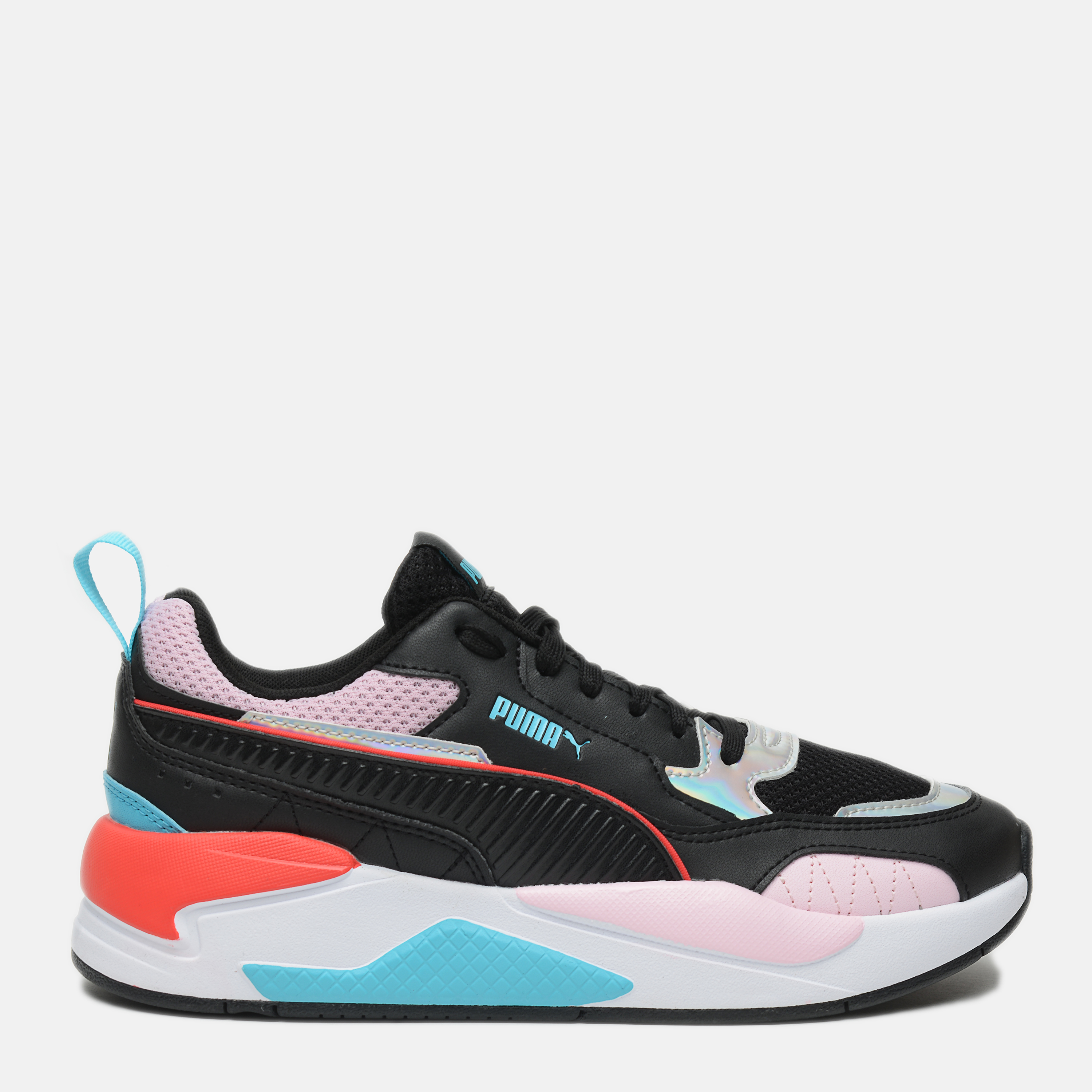 

Кроссовки Puma X-Ray2 Square Iri Wmn s 37596501 37.5 (4.5) 23.5 см Puma Black-Puma Black-Pink Lady-Puma Silver