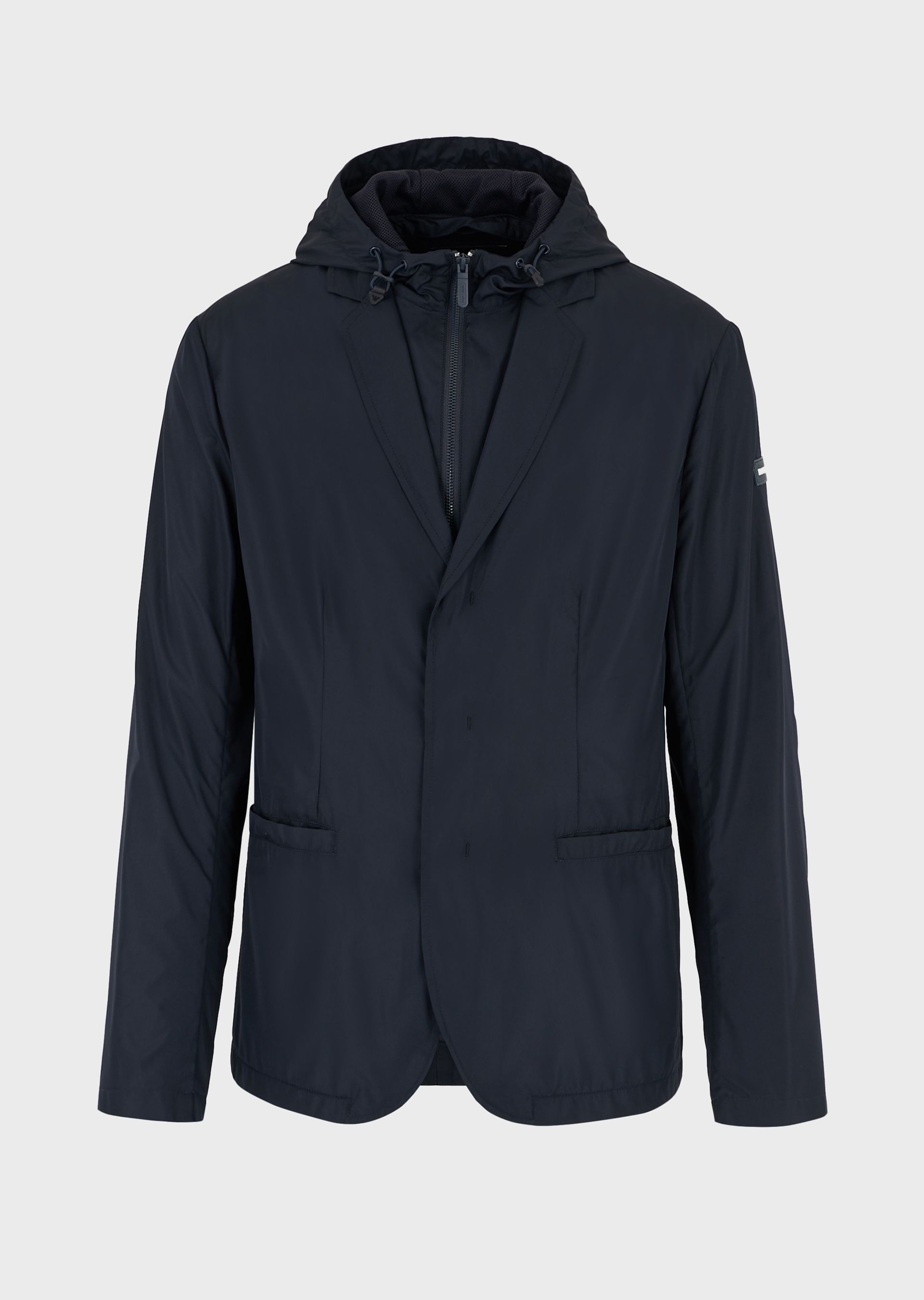 

Ветровка Emporio Armani  Темно-синяя 3H1G72.1NSFZ, Ветровка Emporio Armani 48 Темно-синяя 3H1G72.1NSFZ