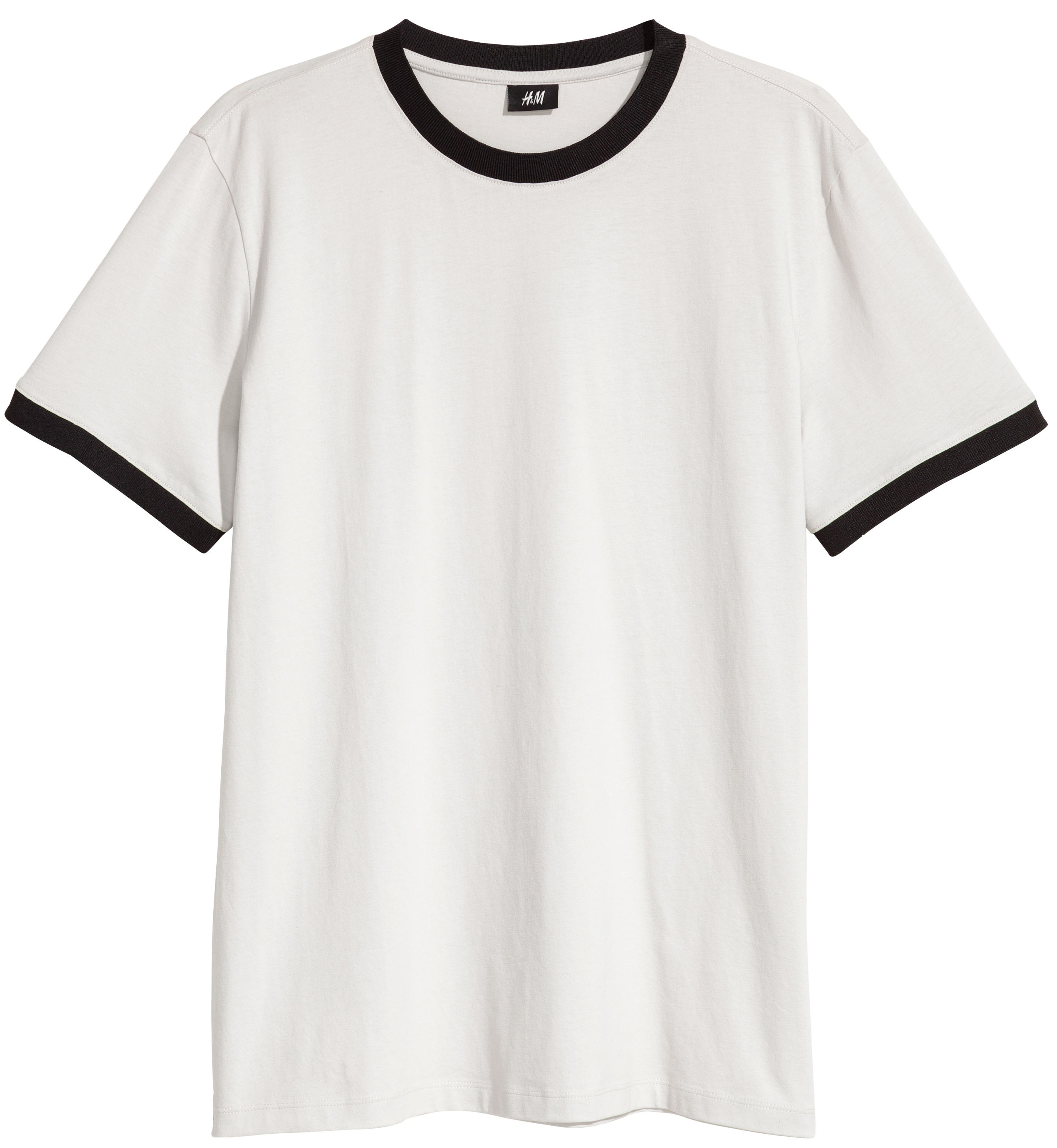 

Футболка H&M 0530094-6 XS Светло-серая