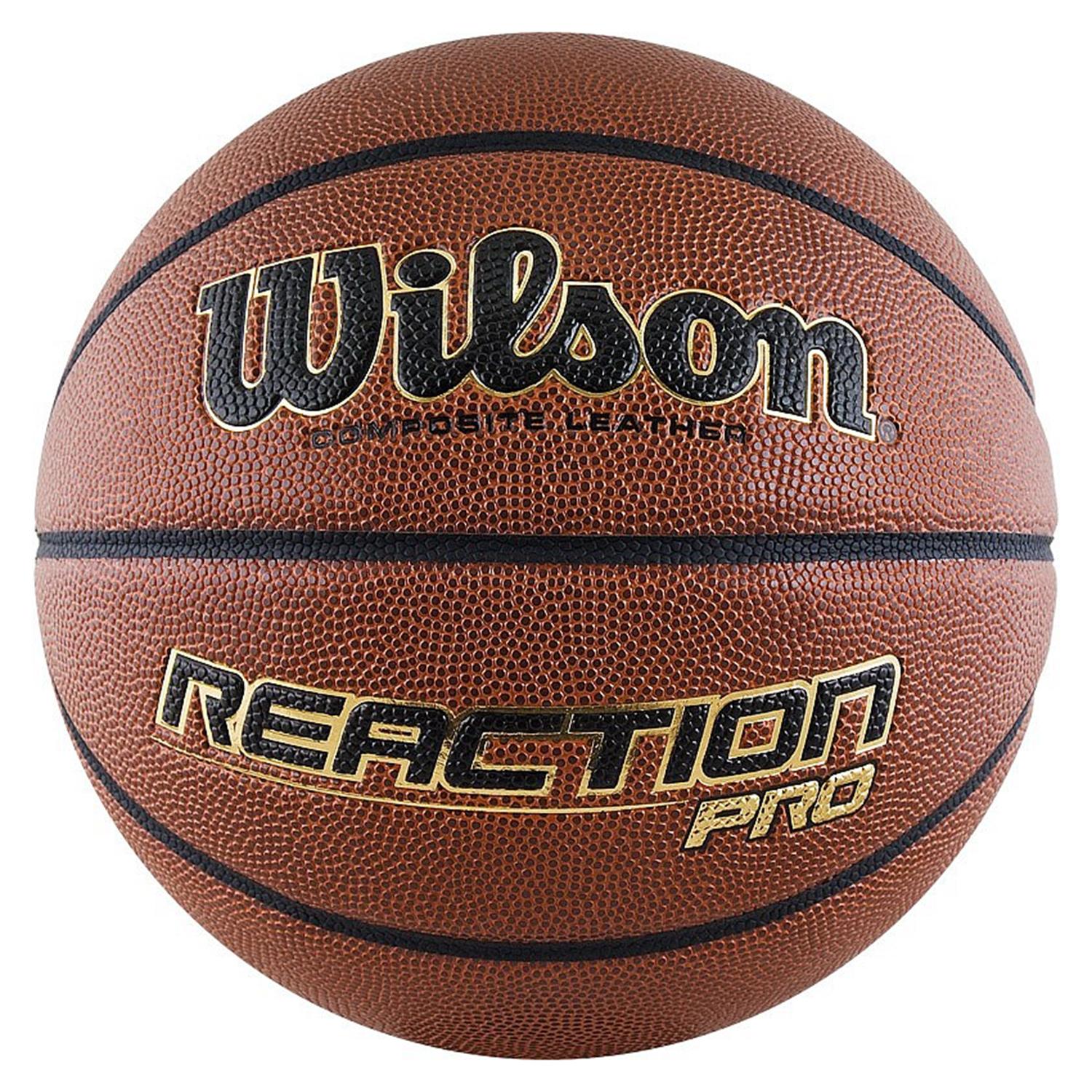 

Баскетбольный мяч Wilson Reaction PRO(WTB10137XB07, WTB10139XB05) 5