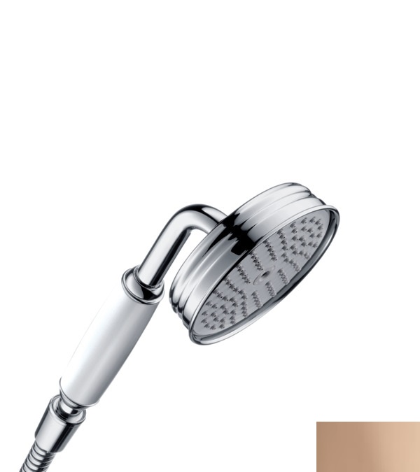 

Axor Ручной душ с белой рукояткой, (полированное красное золото) HANSGROHE 16320300 (polished red gold)