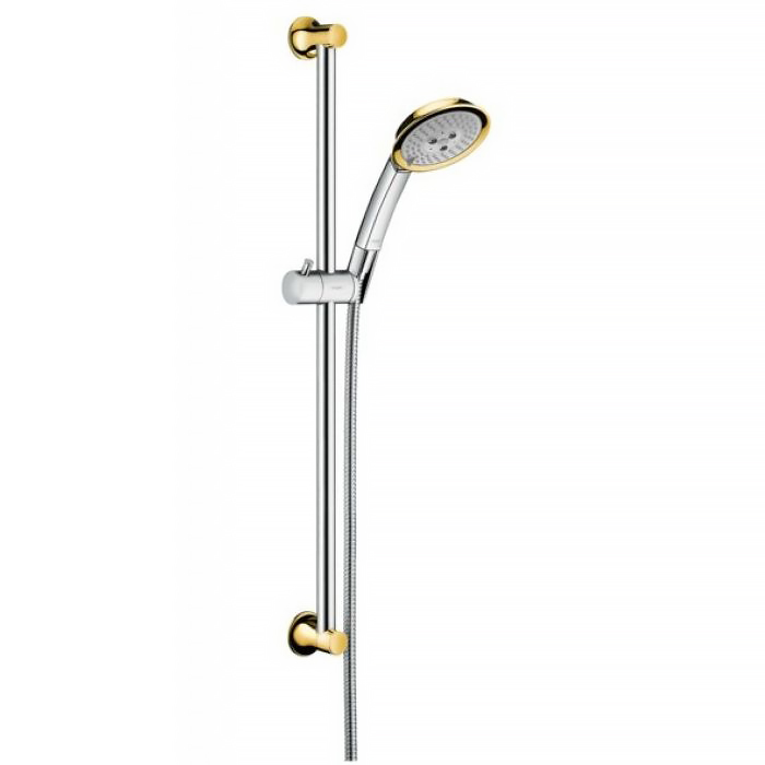 

RAINDANCE Classic 100 Душевой набор, цвет покрытия хром/под золото HANSGROHE 27843090