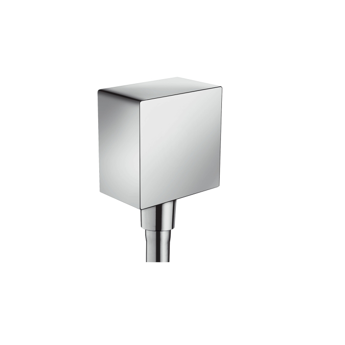 

FIXFIT Square шланговое подсоединение с защитой обратного тока , без шарнира HANSGROHE 26455000