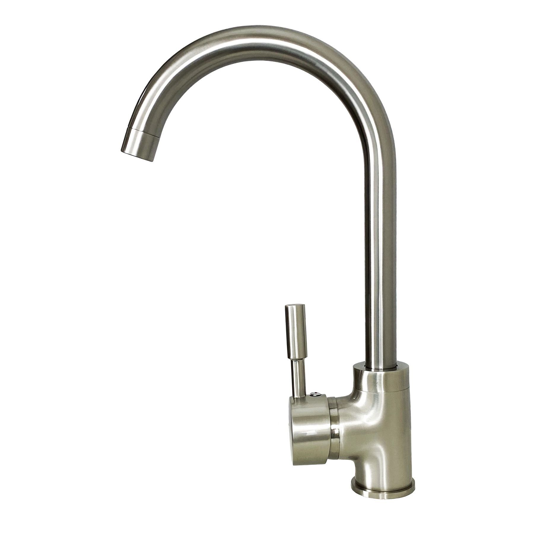 

Смеситель кухонный Globus Lux Lazer Gllr-0103 S StSteel нержавейка (14074)