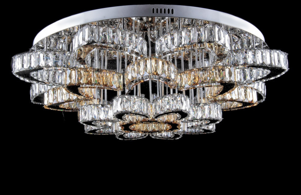 

Светодиодная хрустальная люстра L78323/24+1 (CR+SHANBIN) LED
