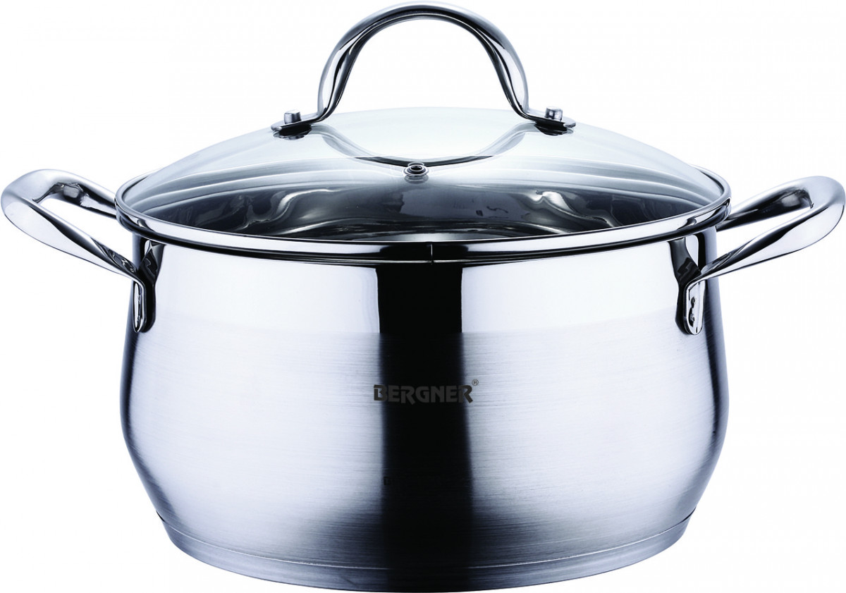 

Кастрюля Bergner с крышкой 4,5 л BG-6530 175078