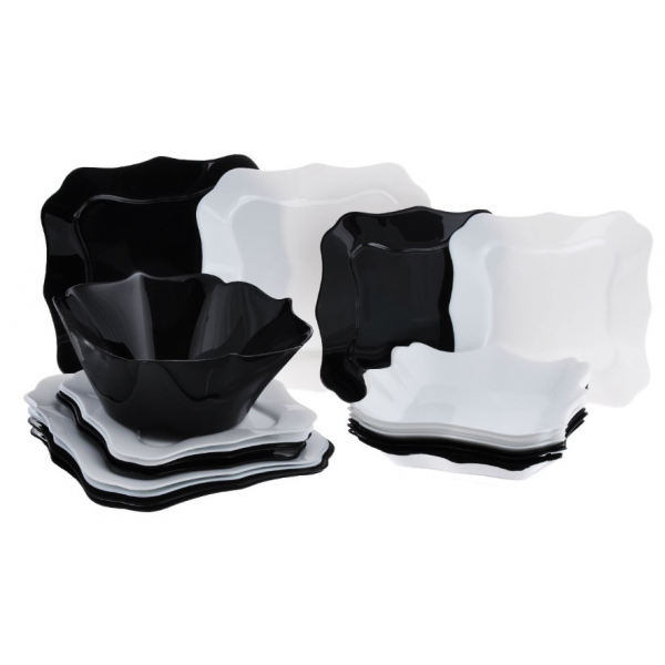 

Столовый сервиз Luminarc Authentic BlackWhite на 19 пр e6195 183123