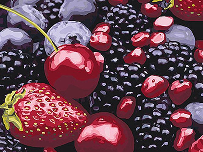 

Картина рисование по номерам Идейка Вкус лета 30х40см KHO5541 набор для росписи краски, кисти, холст