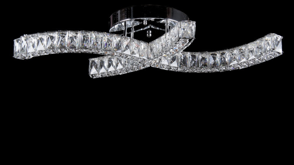 

Светодиодная хрустальная люстра L78311/26 (CR+SHANBIN) LED