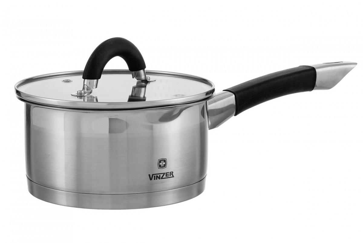 

Сотейник Vinzer Progresso с крышкой 1.1 л VZ-89050 182830