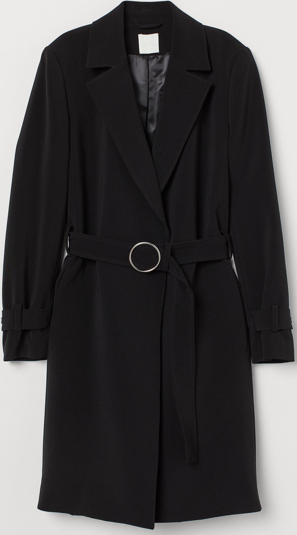

Плащ H&M 8329951-AAAD XS Черный