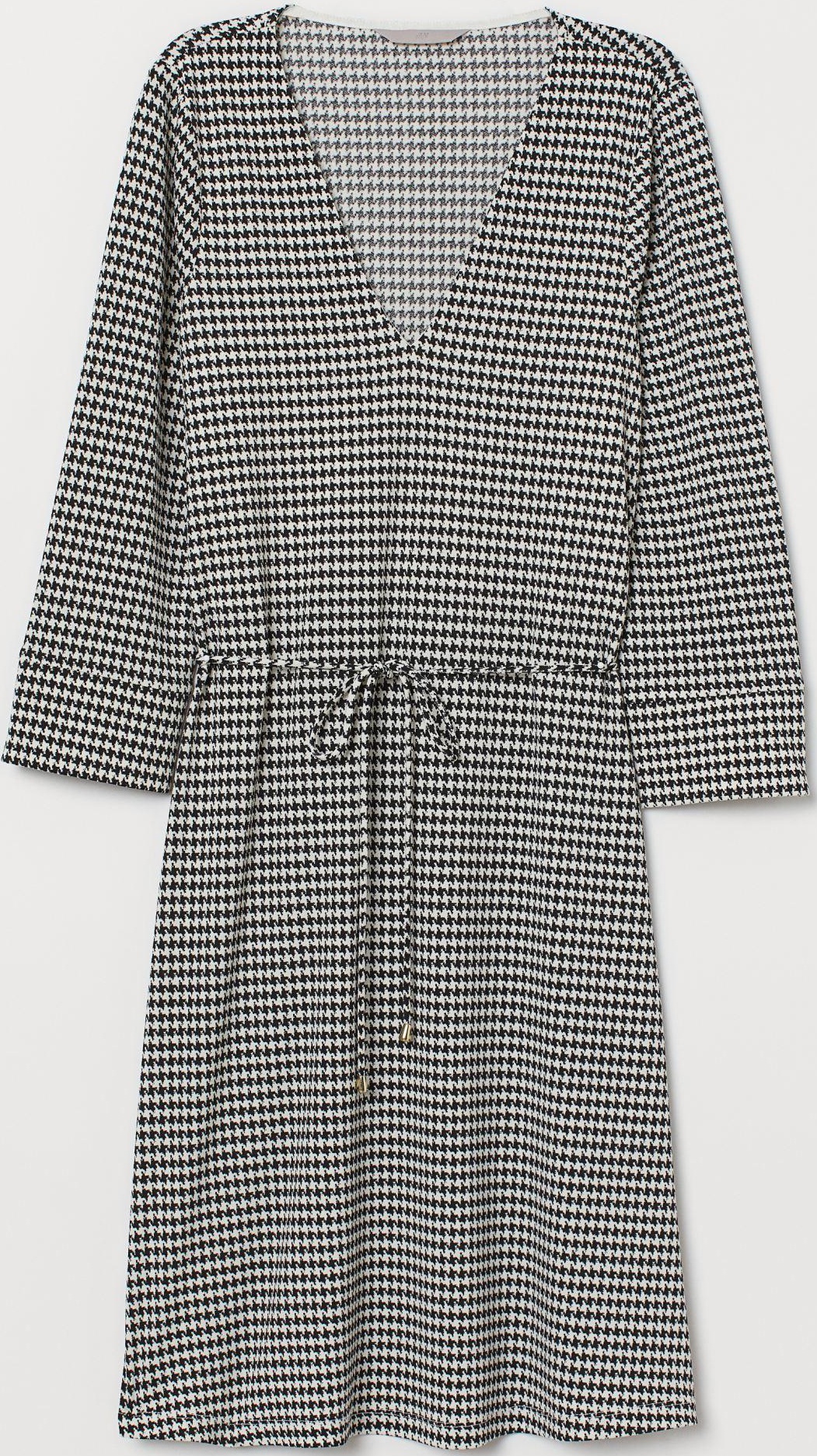 

Платье H&M 7943891-ABBE M Белое с черным