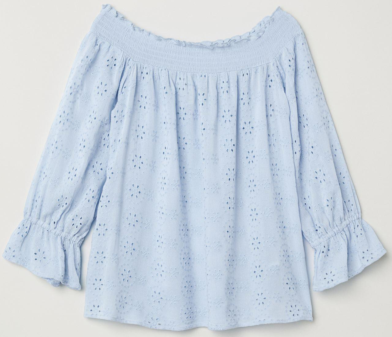 

Блузка H&M 5963467-ACUP 36 Голубая