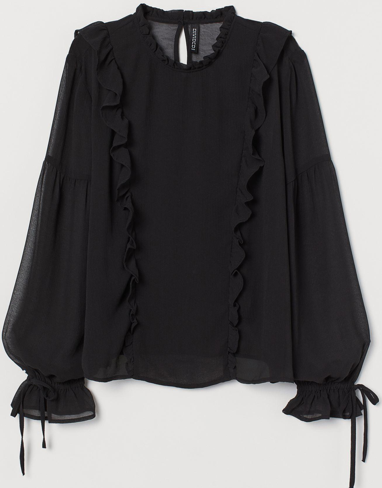 

Блузка H&M 8242091-AAAD 36 Черная