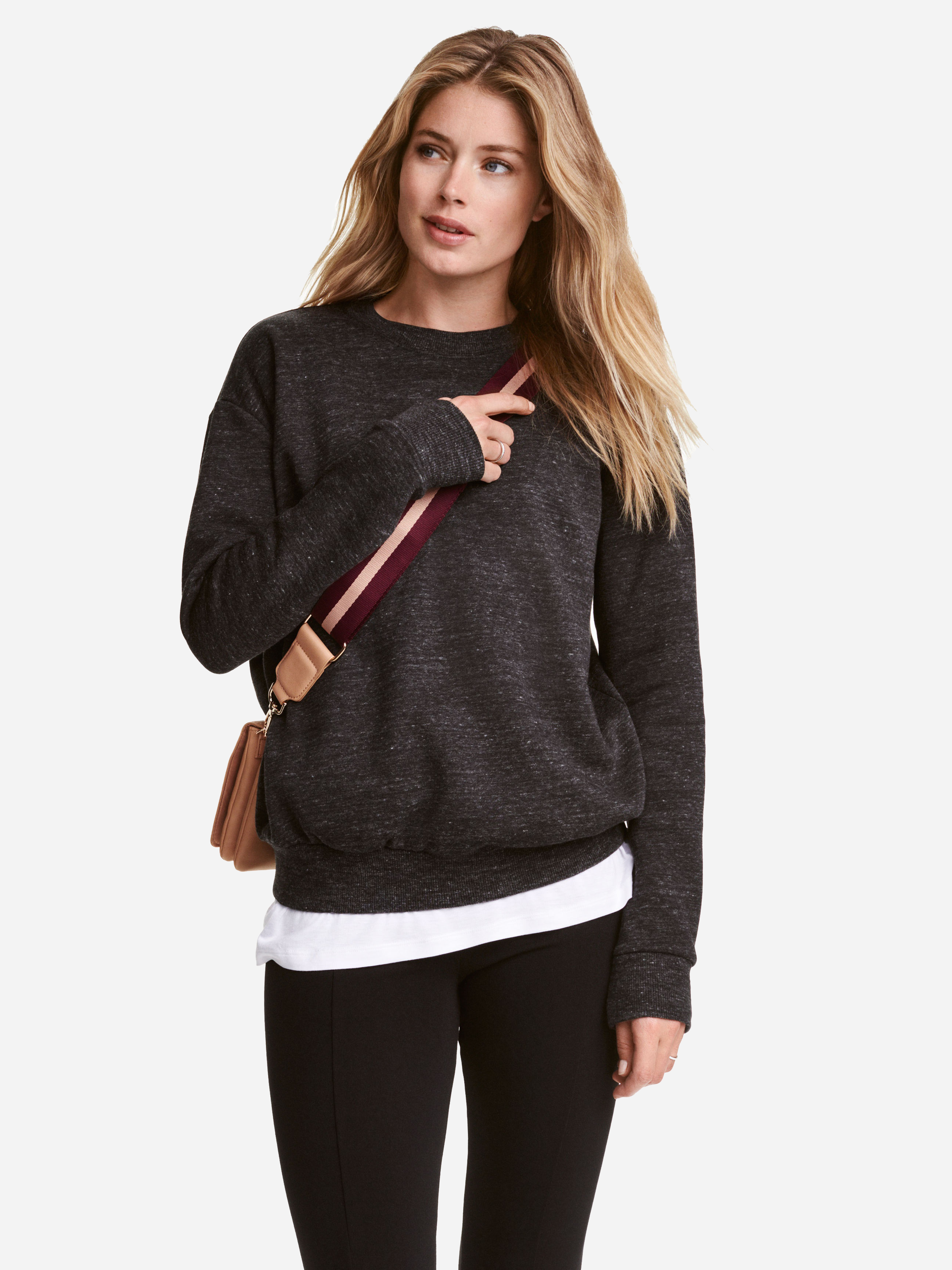 

Свитшот H&M 3164714-ACXW XS Темно-серый