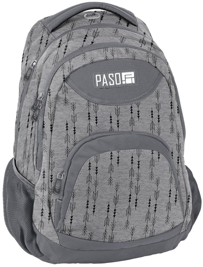 

Рюкзак городской Paso 28L, 18-2708GR серый