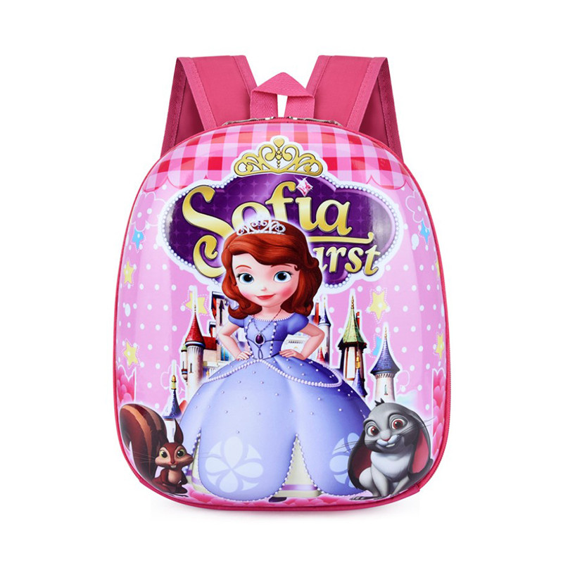 

Детский рюкзак с твердым корпусом Lesko DK-13 Sofia The First принтом Прекрасная София