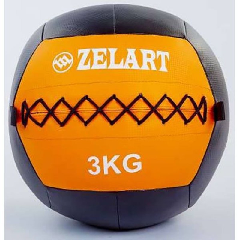

Медбол Zelart (PU 3 кг), art: FI-5168-3