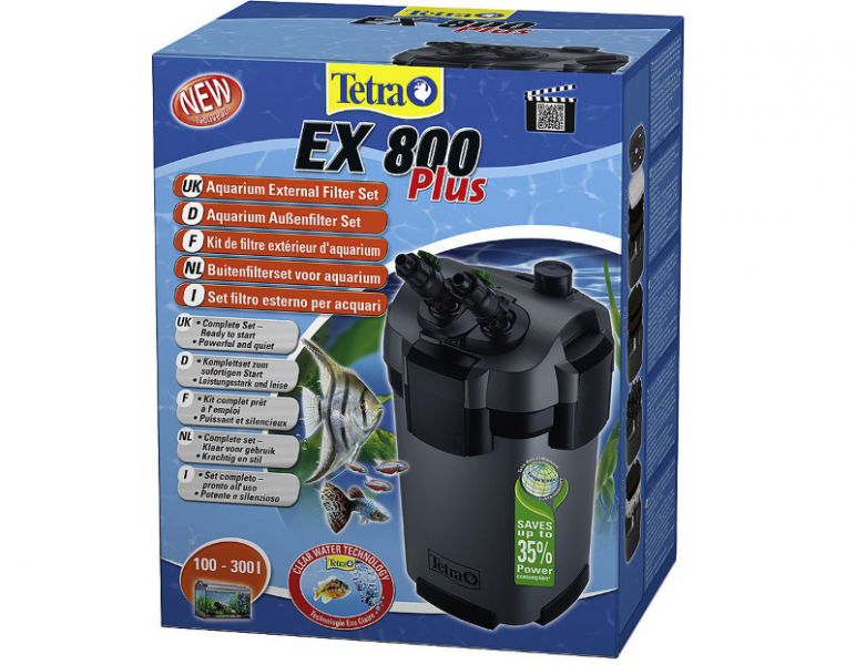 

Фильтр внешний Tetra External 800 Plus, 11.3W, 790 л/ч