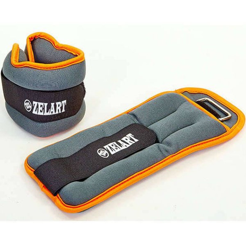 

Утяжелители-манжеты для рук и ног Zelart 2х1 кг, код: FI-5733-2