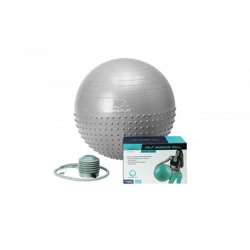 

Мяч для фитнеса PowerPlay 65см, код: PP_4003_65cm_Light-grey
