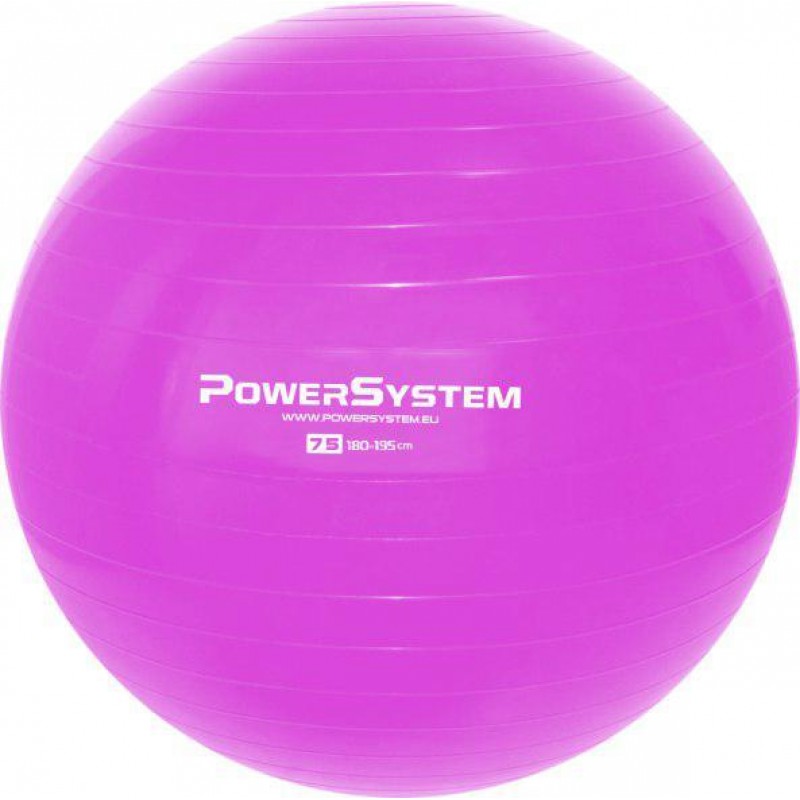

Мяч для фитнеса и гимнастики Power System Pro Gymball Pink 750 мм, код: 4013PI-0